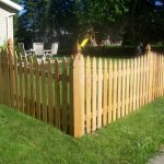 space picket fence