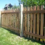 space picket fence